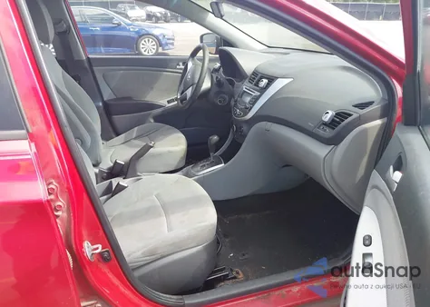 2013 Hyundai Accent Gls from USA, damaged, VIN KMHCT4AE9DU461634